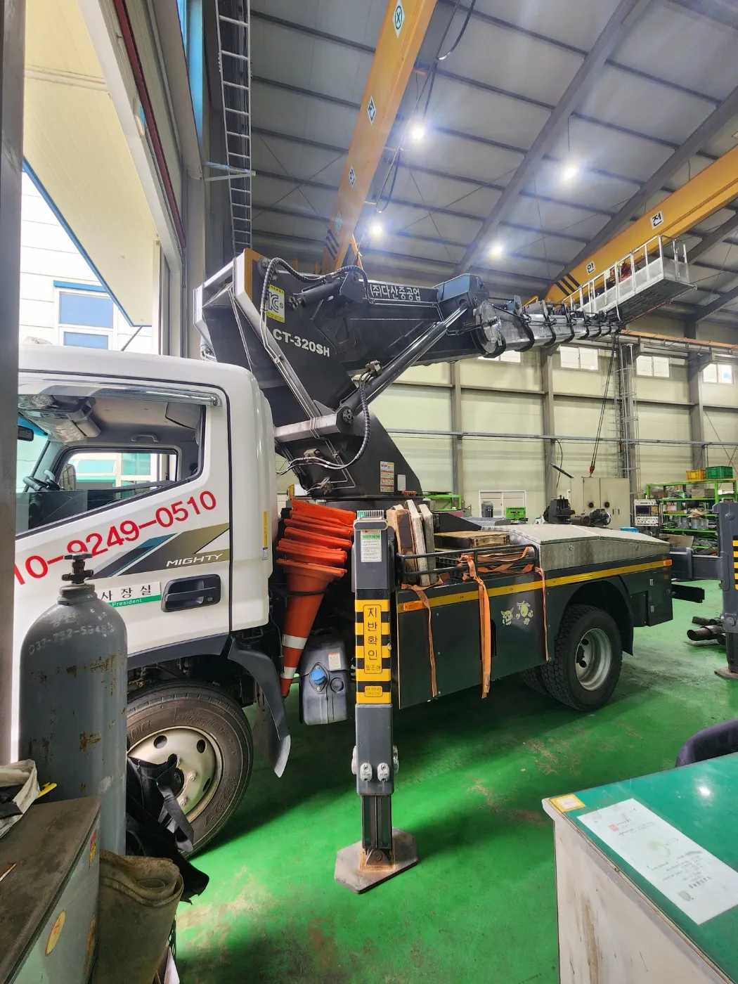 안성 스카이차 고소작업 현장 3